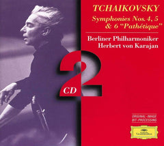 Tchaikovsky* - * : SYMPHONIES NOS. 4 5 & 6 "PATHETIQUE" - [CD]