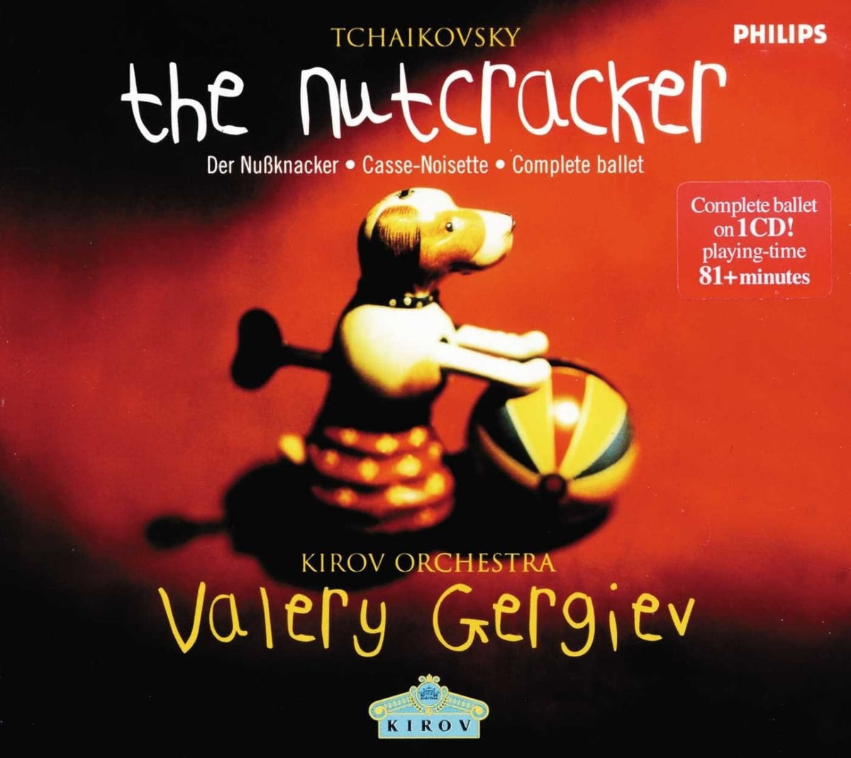 P.I. Tchaikovsky - Nutcracker (complete) - [CD]