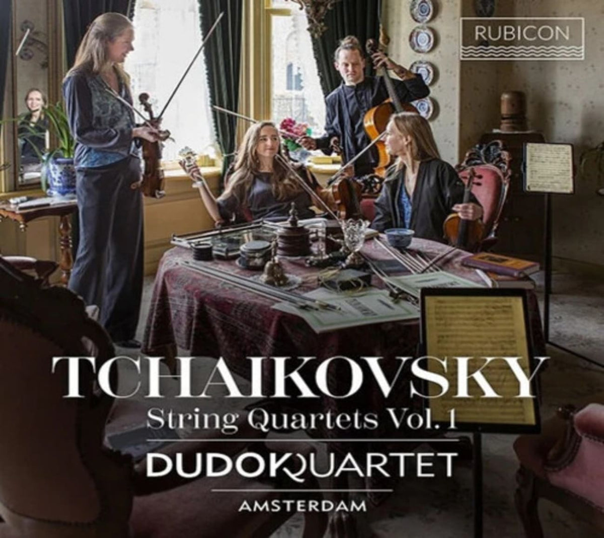 TCHAIKOVSKY / DUDOK QUARTET OF AMSTERDAM - Tchaikovsky: Volume 1-String Quartets 1 & 2 - [CD]