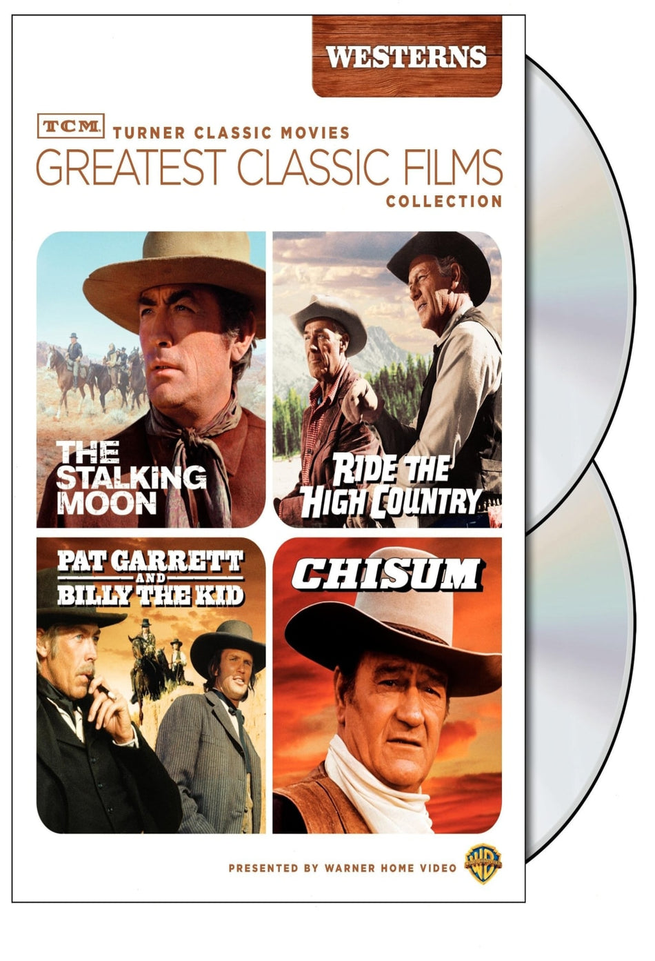 TCM Greatest Classic Films Collection: Westerns [The Stalking Moon / Ride the High Country / Pat Garrett and Billy the Kid / Chisum] - [DVD]