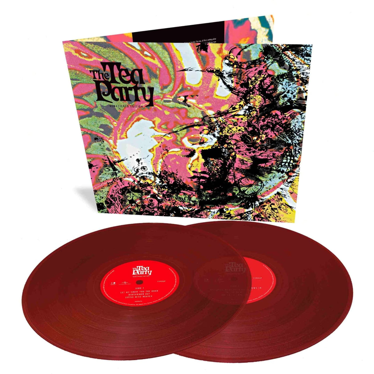 The Tea Party - The Tea Party - (Deluxe Edition, Colored Vinyl, Red) - [Vinyl]