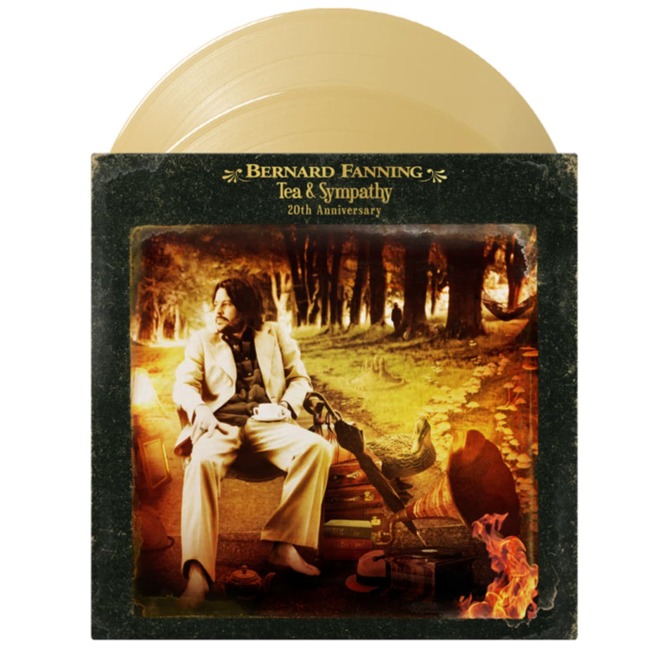 Bernard Fanning - Tea & Sympathy: 20th Anniversary - Transparent Brew-Toned Colored - [Vinyl]