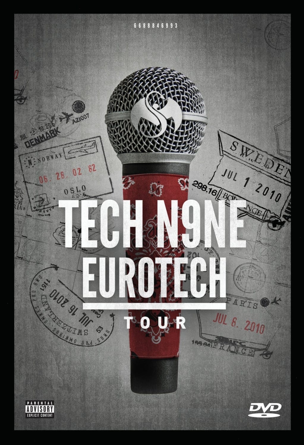 Tech N9ne - TECH N9NE'S EUROTECH - [DVD]