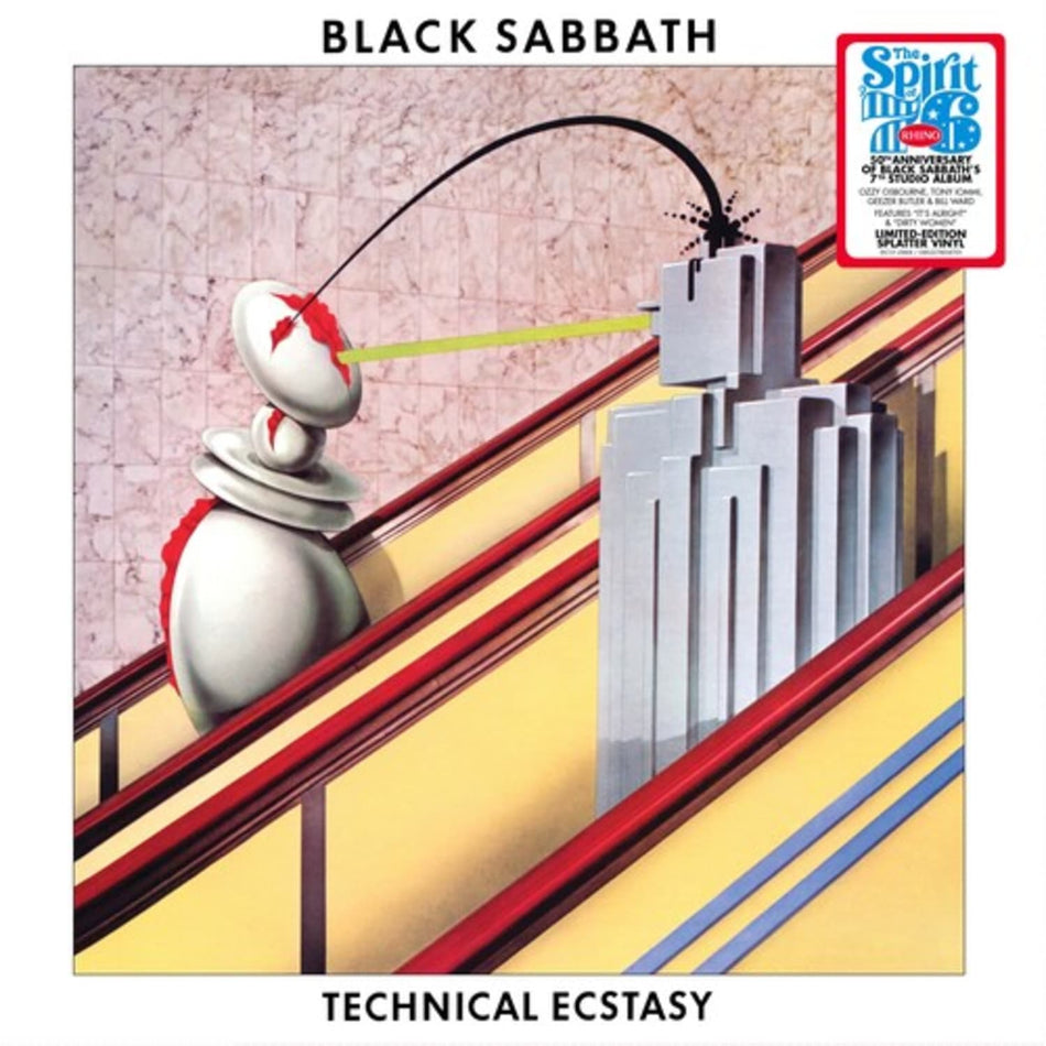 Black Sabbath - Technical Ecstasy (Green/ Black Splatter) - (Clear , Green, Black, Brick & Mortar Exclusive, Splatter) - [Vinyl]