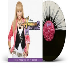Hannah Montana - Hannah Montana 2 (Original Soundtrack) (Splatter) - (Colored , Black, White, Splatter) - [Vinyl]