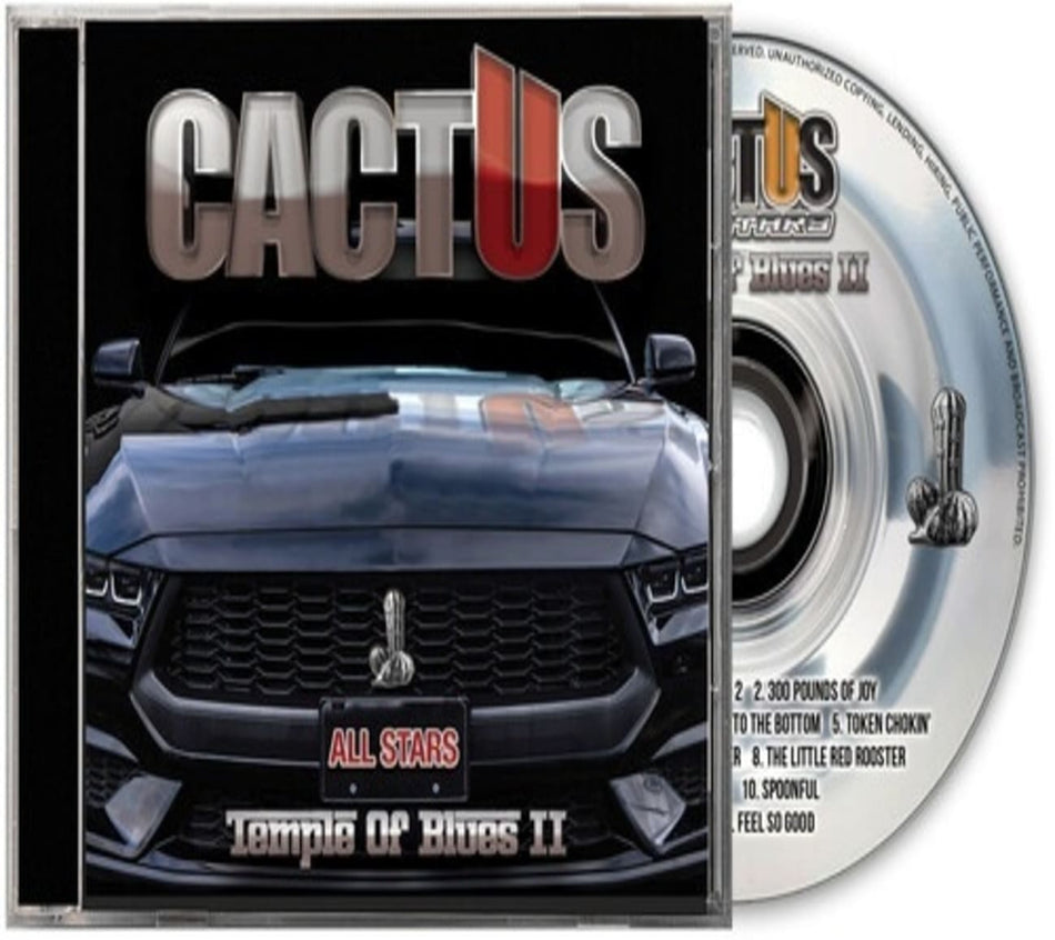 Cactus - Temple Of Blues II: All-Stars - [CD]