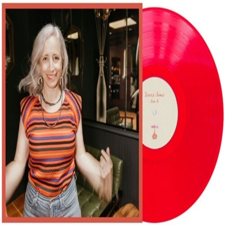 Laura Veirs - Temple Songs - Transparent Red - (Clear , Red) - [Vinyl]