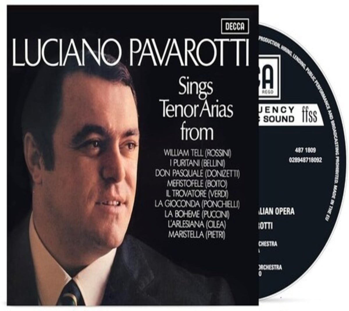 Luciano Pavarotti - Sings Tenor Arias from Italian Opera - (Luciano Pavarotti) - [CD]