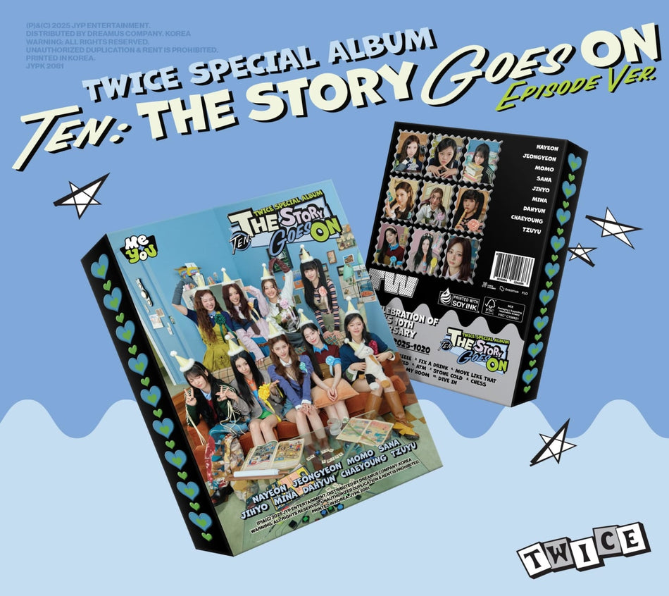 Twice - TEN: The Story Goes On [Episode Ver.] - [CD]