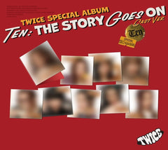 TWICE - TEN: The Story Goes On [Cast Ver.] - (Sticker, Photo Book, Photo / Photo Card, Poster) - [CD]