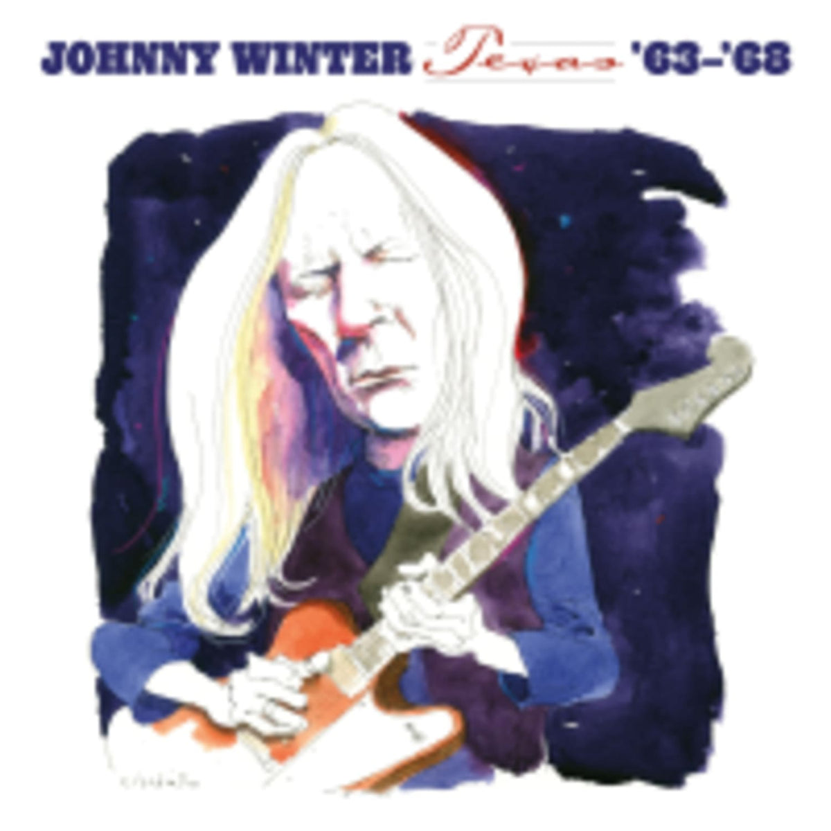 Johnny Winter - Texas '63-'68 - (Colored Vinyl, White) - [Vinyl]