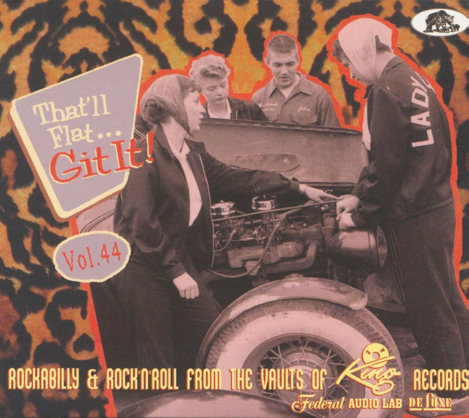 Various Artists - That'll Flat Git It! Vol. 44: Rockabilly & Rock 'n' Roll From The Vaults (Various Artists) - (Booklet, Digipack Packaging) - [CD]