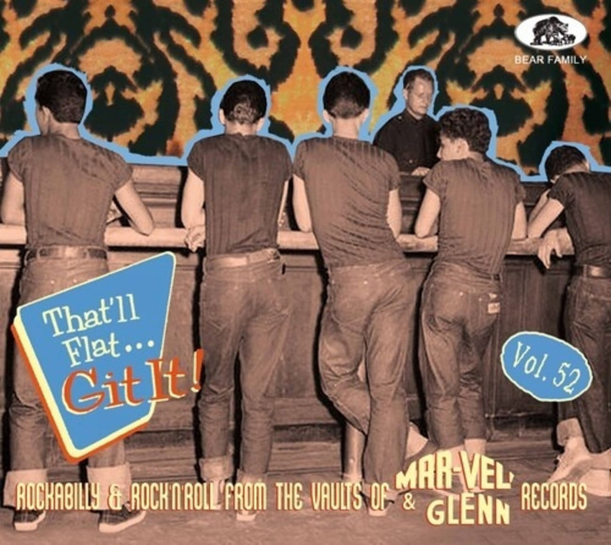 Various Artists - That'll Flat Git It! Vol. 52: Rockabilly & Rock 'n' Roll From The Vaults Of Mar-Vel' & Glenn Records (Various Artists) - (Booklet, Digipack Packaging) - [CD]
