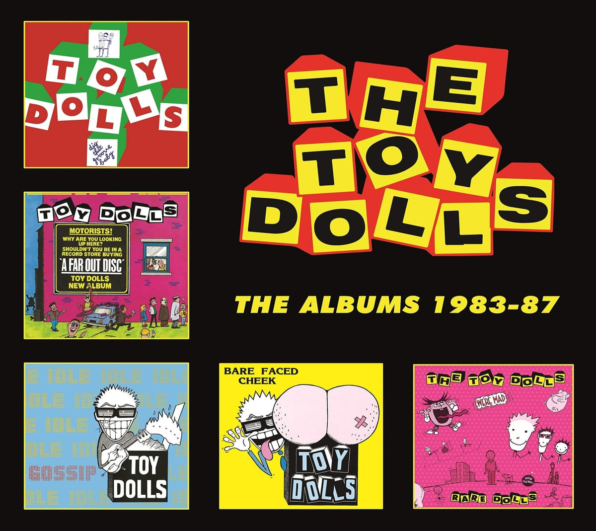 Toy Dolls - Albums 1983-1987 - [CD]