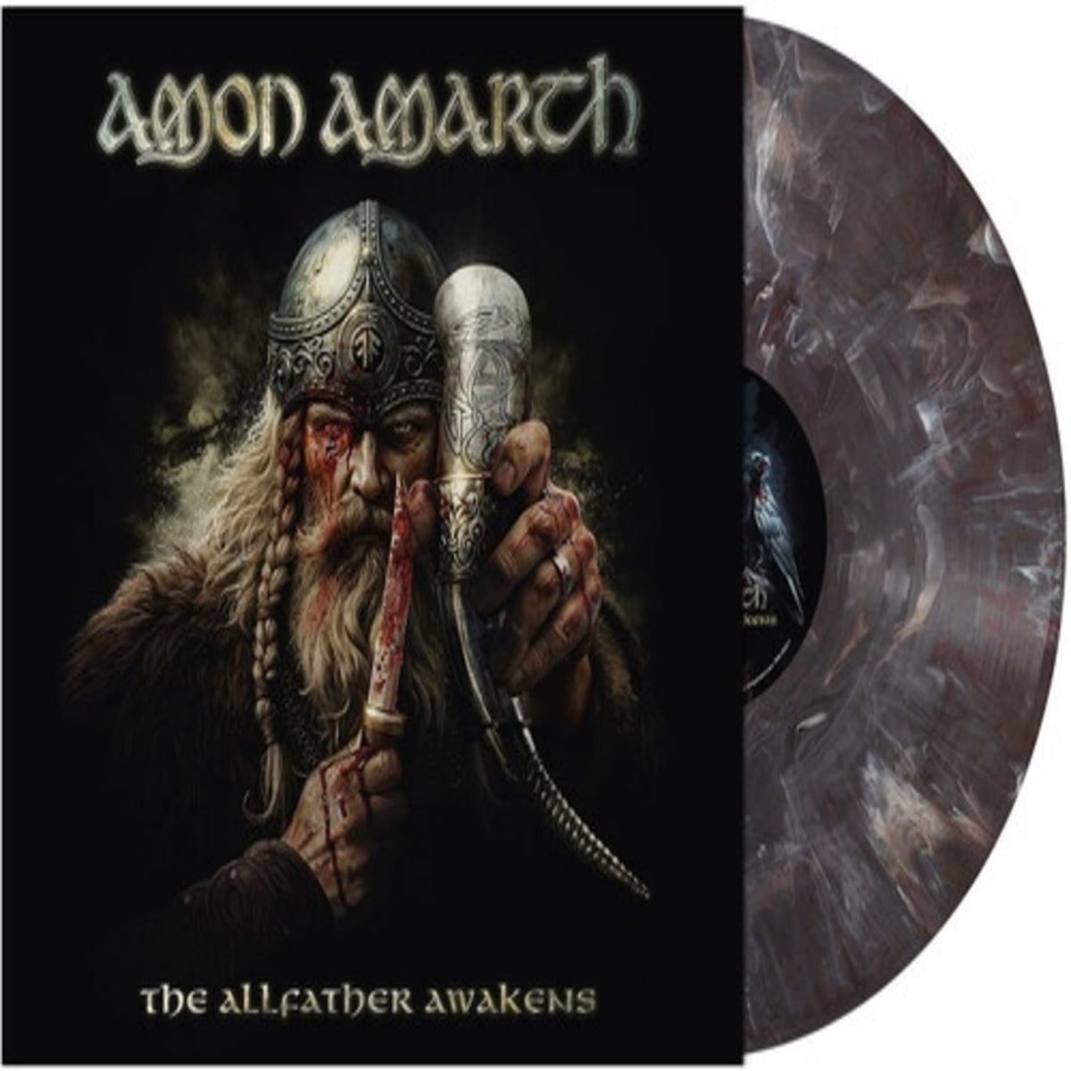 Amon Amarth - The Allfather Awakens [Odens Hunt Marbled Vinyl] - (Colored Vinyl, Marble) - [Vinyl]