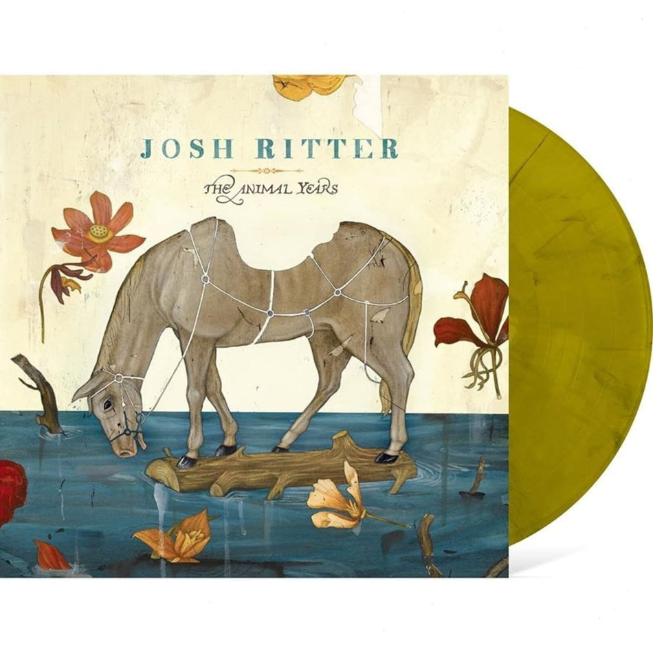 Josh Ritter - The Animal Years - (Indie Exclusive, Limited Edition, Colored , Yellow, Black) - [Vinyl]