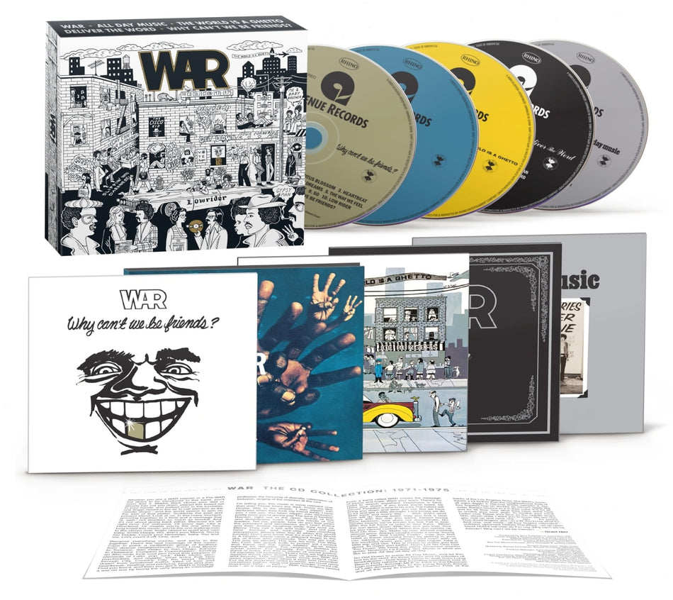 War - The CD Collection 1971-1975 - (Boxed Set) - [CD]