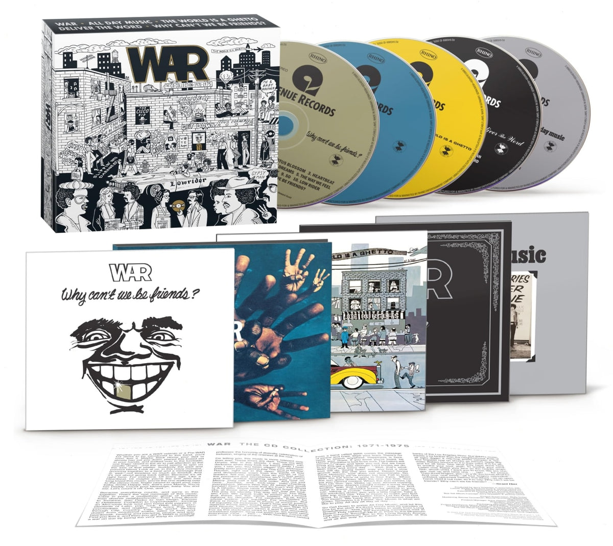 War - The CD Collection 1971-1975 - (Boxed Set) - [CD]