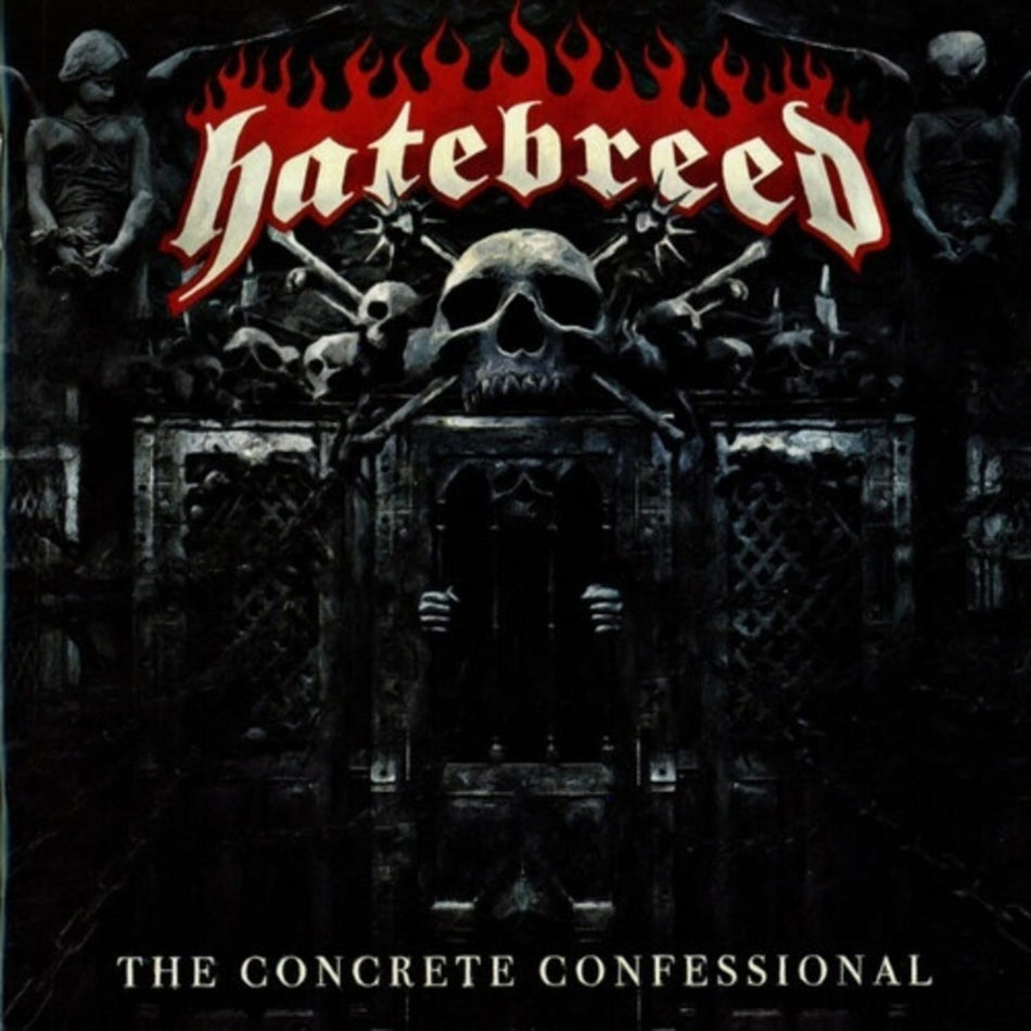 Hatebreed - The Concrete Confessional - (Clear Vinyl, Red, Splatter, Splatter) - [Vinyl]