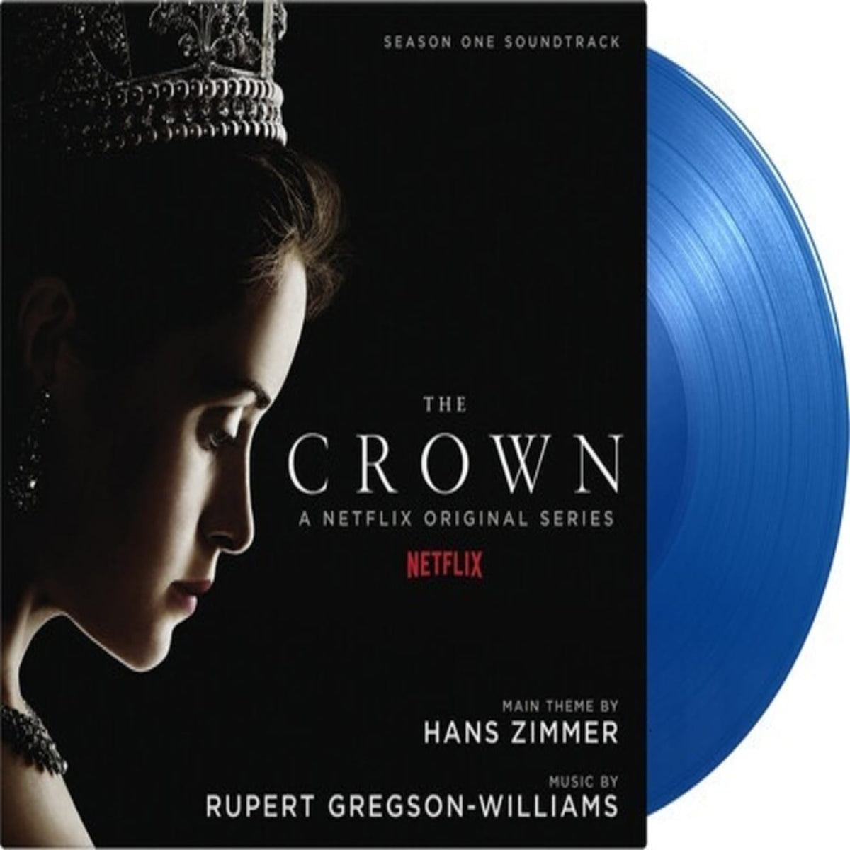 HANS ZIMMER / RUPERT GREGSON-WILLIAMS - The Crown: Season 1 - (Colored Vinyl, Blue, Limited Edition, 180 Gram Vinyl) - [Vinyl]