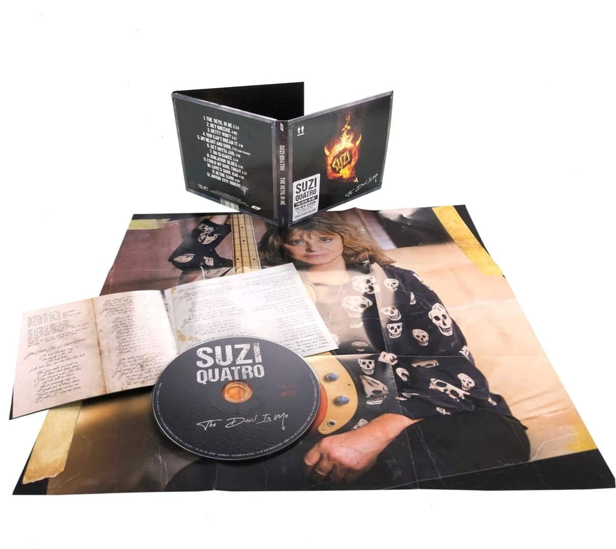 Suzi Quatro - The Devil In Me - (Poster, Digipack Packaging) - [CD]