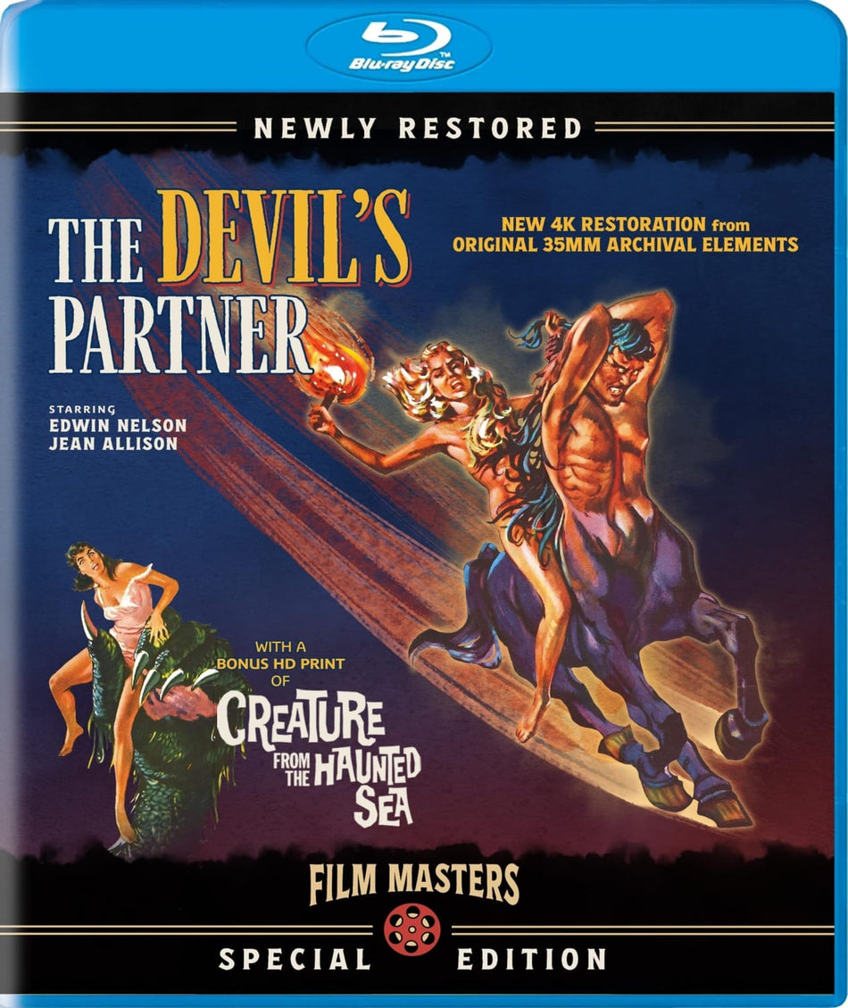 The Devil's Partner (1961) / Creature From The Haunted Sea (1961) - [Blu-ray]