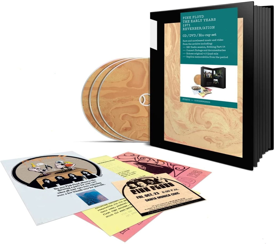 Pink Floyd - 1971 Reverber/ ation - (Boxed Set, With DVD, With Blu-ray, Digipack Packaging) - [CD]