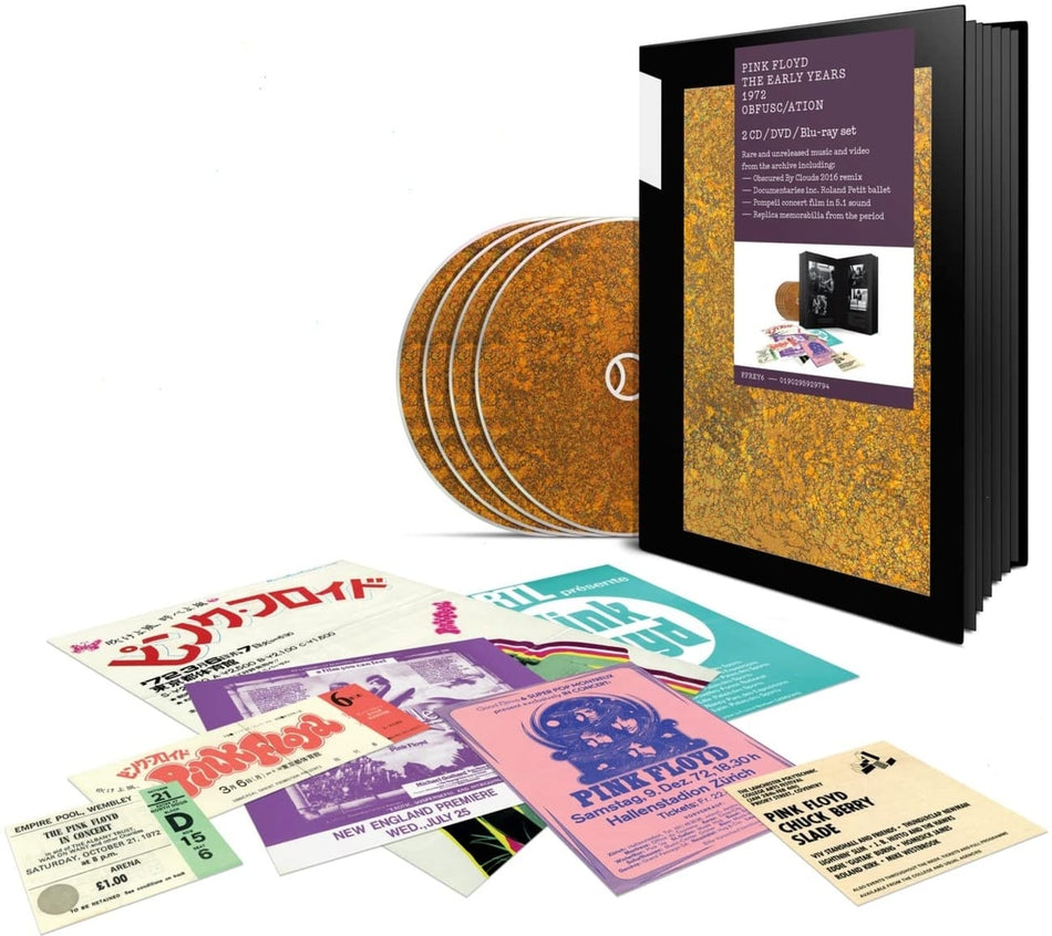 Pink Floyd - 1972 Obfusc/ ation - (Boxed Set, With DVD, With Blu-ray, Digipack Packaging) - [CD]