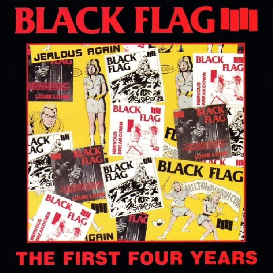 Black Flag - First Four Years / Singles - [Vinyl]