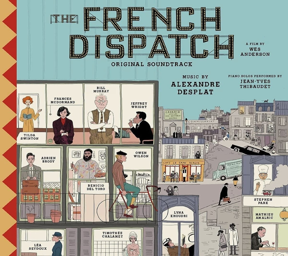 FRENCH DISPATCH / O.S.T. - The French Dispatch (Original Soundtrack) - [CD]
