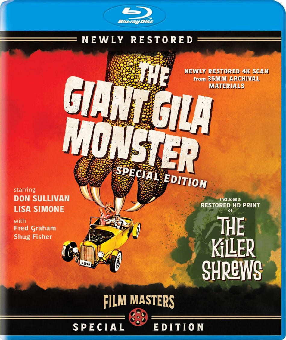 THE GIANT GILA MONSTER [1959] WITH BONUS FILM THE KILLER SHREWS [1959] - [Blu-ray]