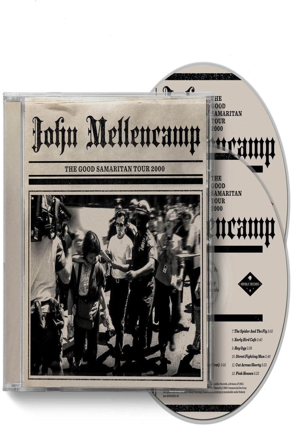 John Mellencamp - The Good Samaritan Tour 2000 - (With DVD) - [CD]
