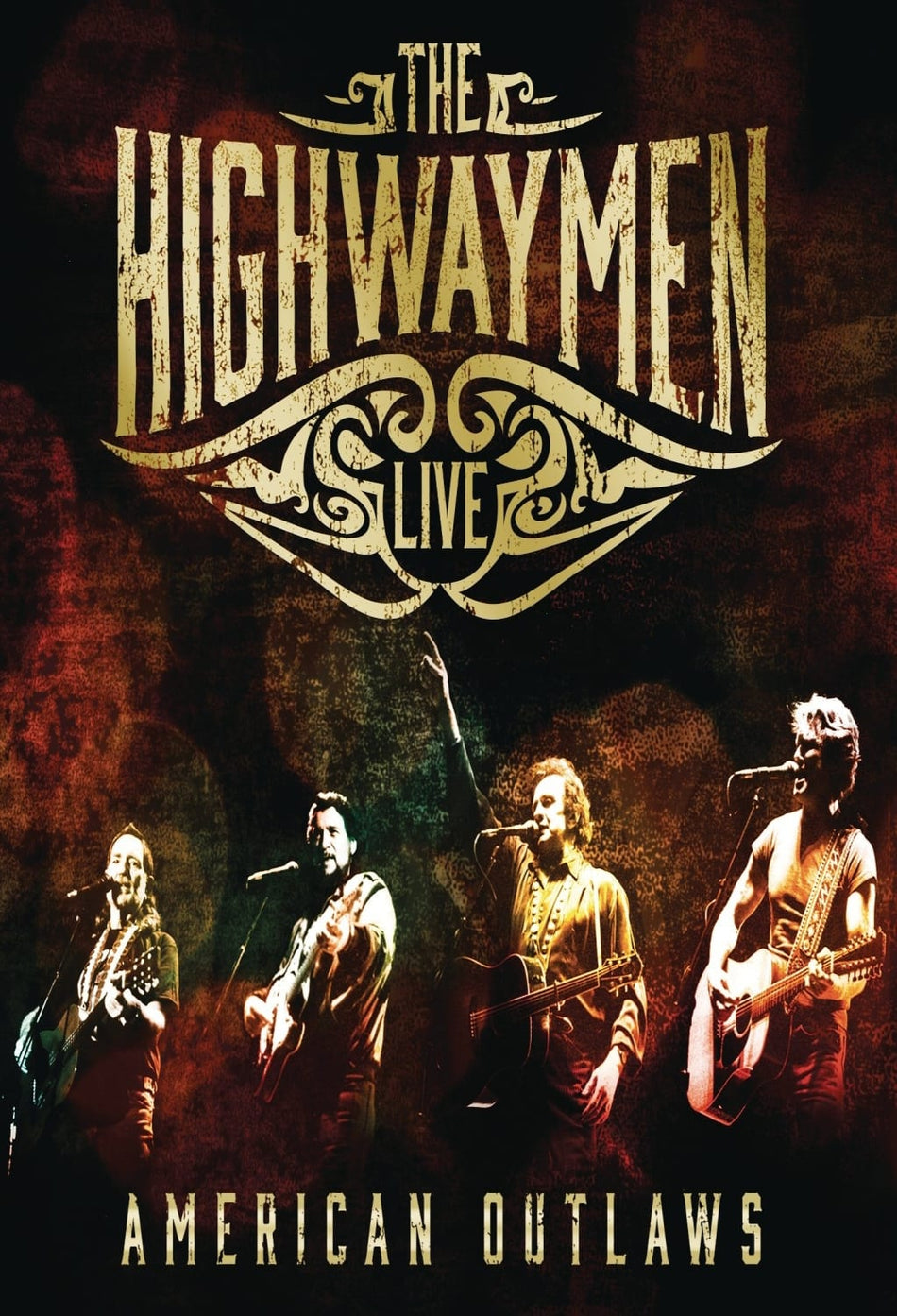 The Highwaymen - Live: American Outlaws - (With DVD, Boxed Set) - [CD]