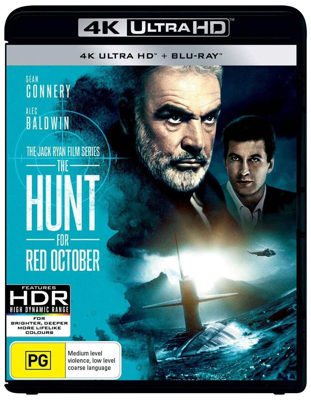 Hunt For Red October - All-Region UHD with Blu-Ray - [4K Ultra HD]