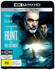 Hunt For Red October - All-Region UHD with Blu-Ray - [4K Ultra HD]