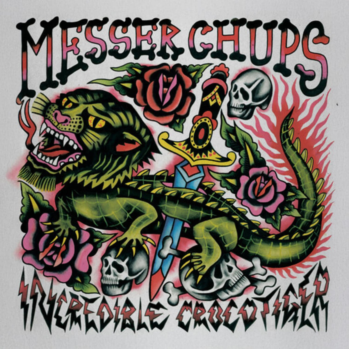 Messer Chups - Incredible Crocotiger - (Colored Vinyl, Green) - [Vinyl]