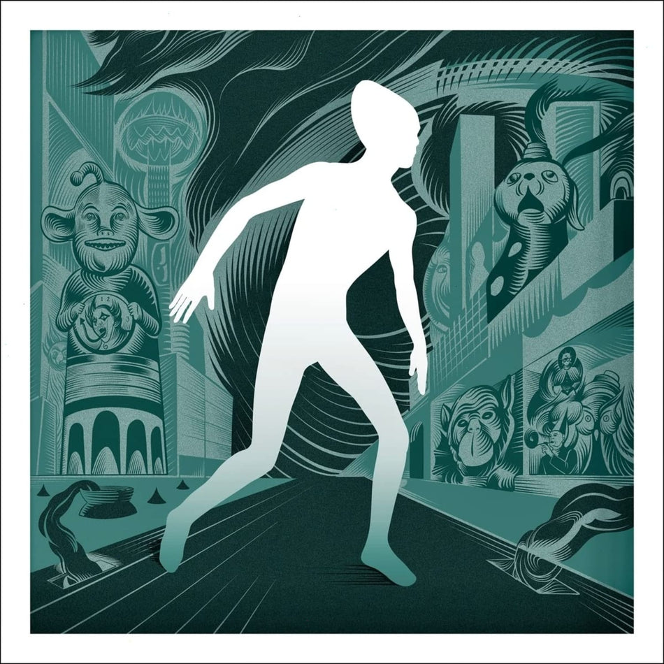 Devo's Gerald V. Casale - The Invisible Man - (Clear Vinyl, 45 RPM) - [Vinyl]