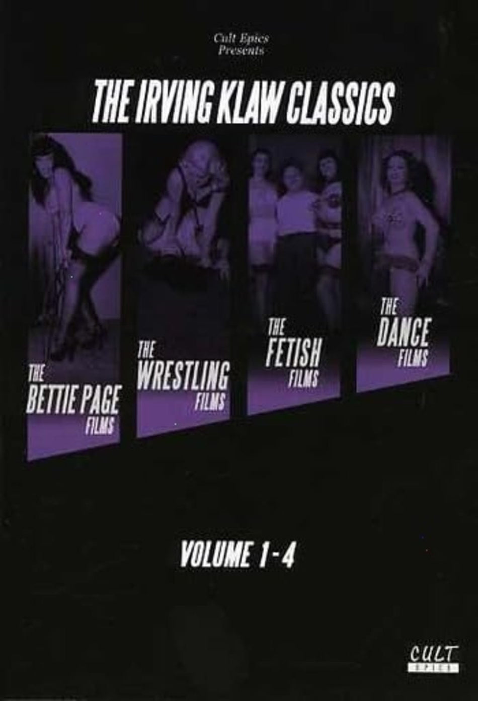 The Irving Klaw Classics: Volumes 1-4 - (Boxed Set, Black & White) - [DVD]