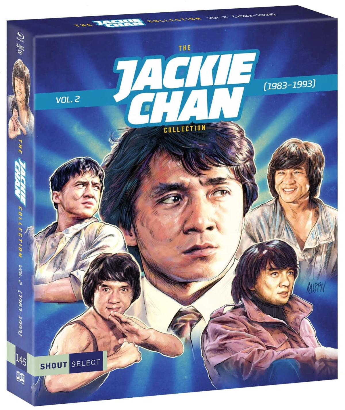 The Jackie Chan Collection: Volume 2 (1983-1993) - (Subtitled, Slipsleeve/Digsleeve Packaging) - [Blu-ray]