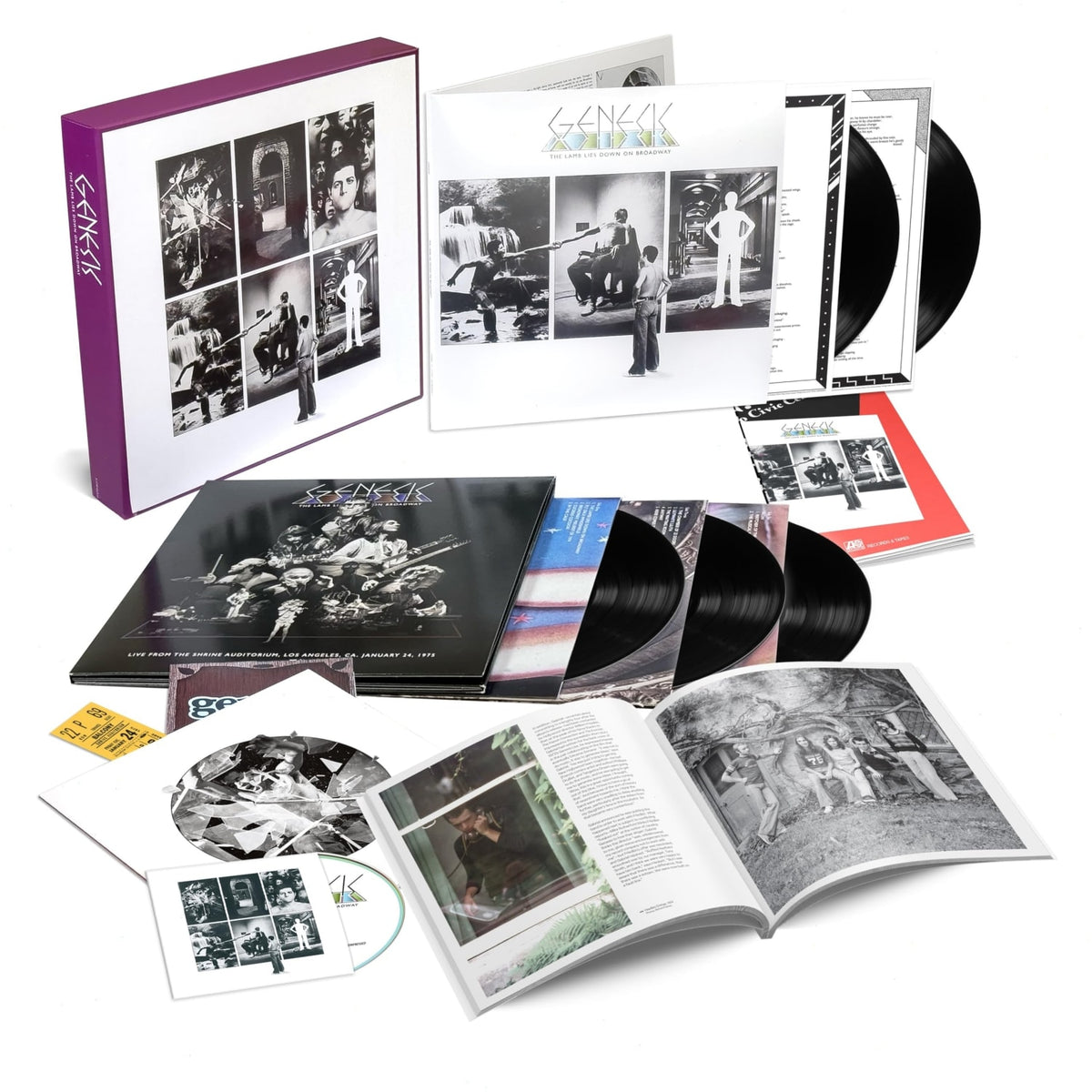 Genesis - The Lamb Lies Down On Broadway (50th Anniversary Super Deluxe Edition) - (Oversize Item Split, Boxed Set, With Blu-ray) - [Vinyl]