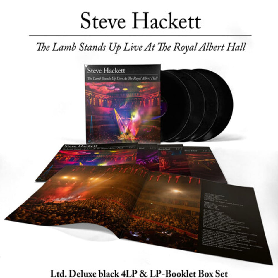 Steve Hackett - The Lamb Stands Up Live At The Royal Albert Hall - (Limited Edition, Deluxe Edition, Boxed Set, 180 Gram Vinyl, Booklet) - [Vinyl]