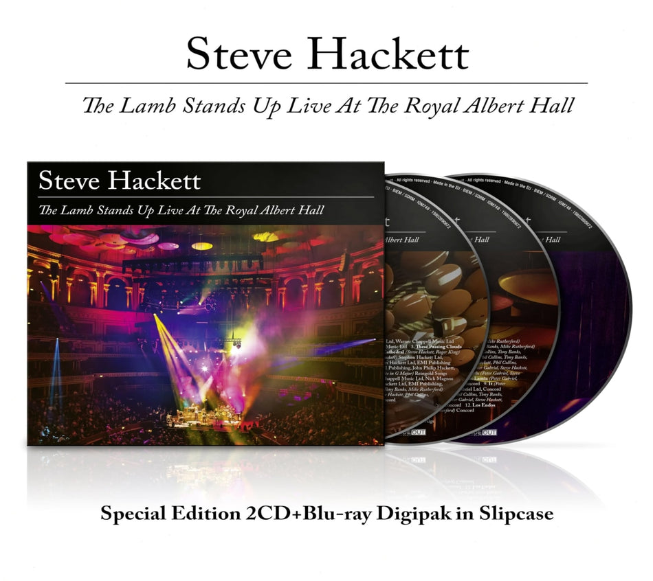 Steve Hackett - The Lamb Stands Up Live at the Royal Albert Hall - [CD]