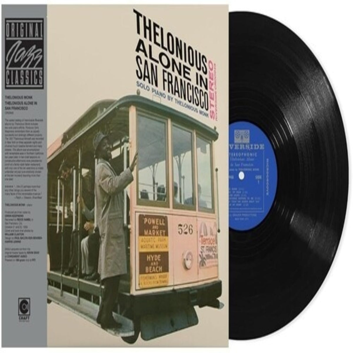 Thelonious Monk - Thelonious Alone In San Francisco (Original Jazz Classics Series) - (180 Gram ) - [Vinyl]