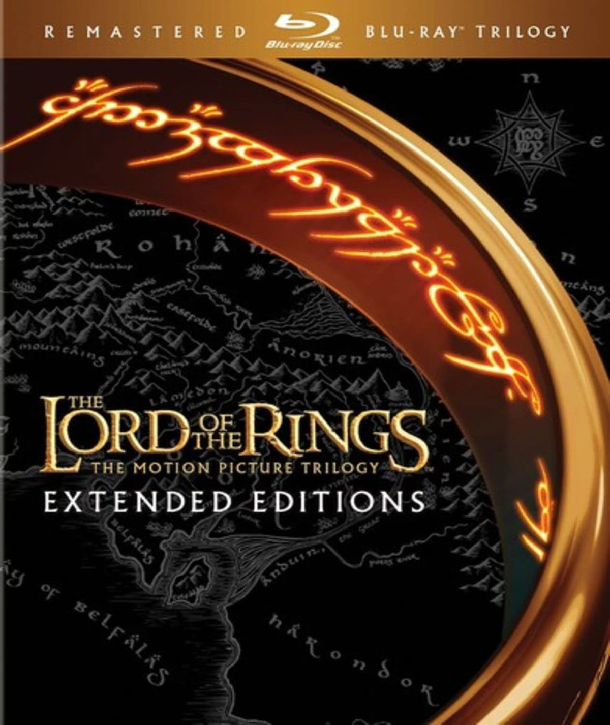 The Lord of the Rings: The Motion Picture Trilogy (Extended Editions) - (Remastered, Extended Edition) - [Blu-ray]