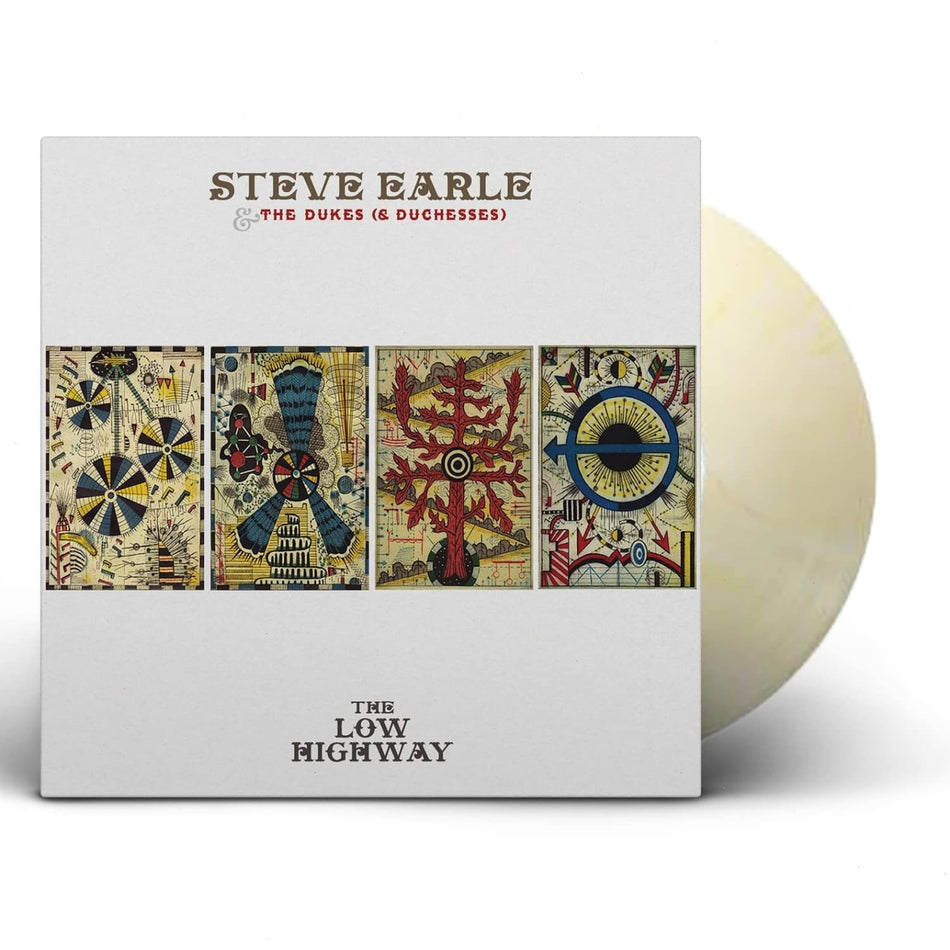 Steve Earle & the Dukes ( & Duchesses) - Low Highway - (Colored Vinyl, Cream) - [Vinyl]