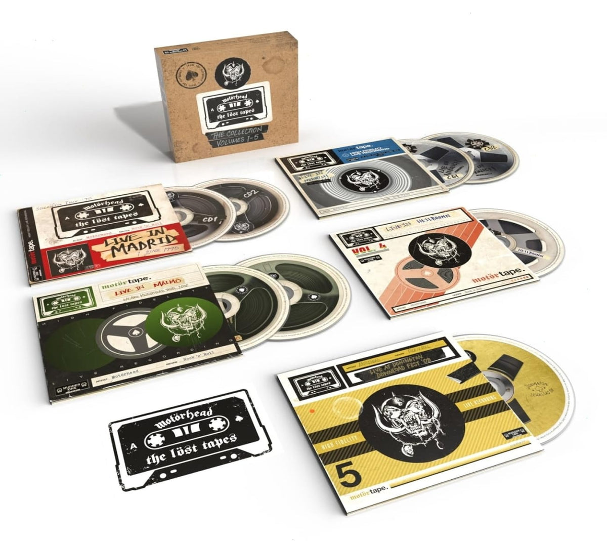 Ozzy Osbourne + Motorhead - The Lost Tapes - The Collection (Vol. 1-5) - (Boxed Set) - [CD]