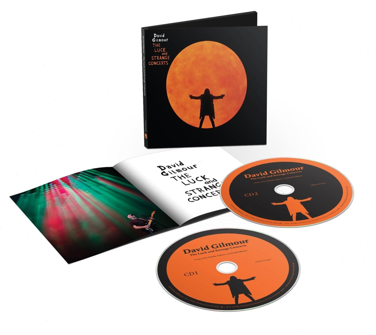 David Gilmour - The Luck And Strange Concerts - (Booklet, Photo / Photo Card) - [CD]