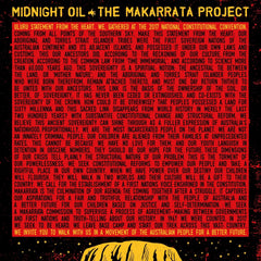 Midnight Oil - Makarrata Project - Black - [Vinyl]
