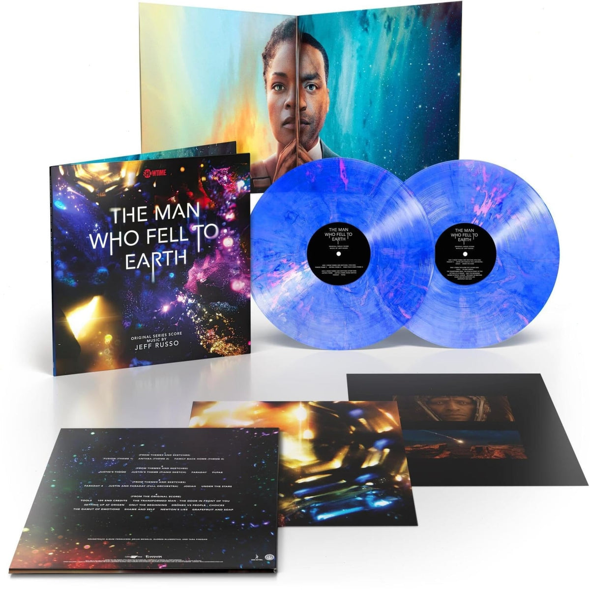 Jeff Russo - The Man Who Fell To Earth (Original Series Score) - (Clear Vinyl, Blue, Pink) - [Vinyl]