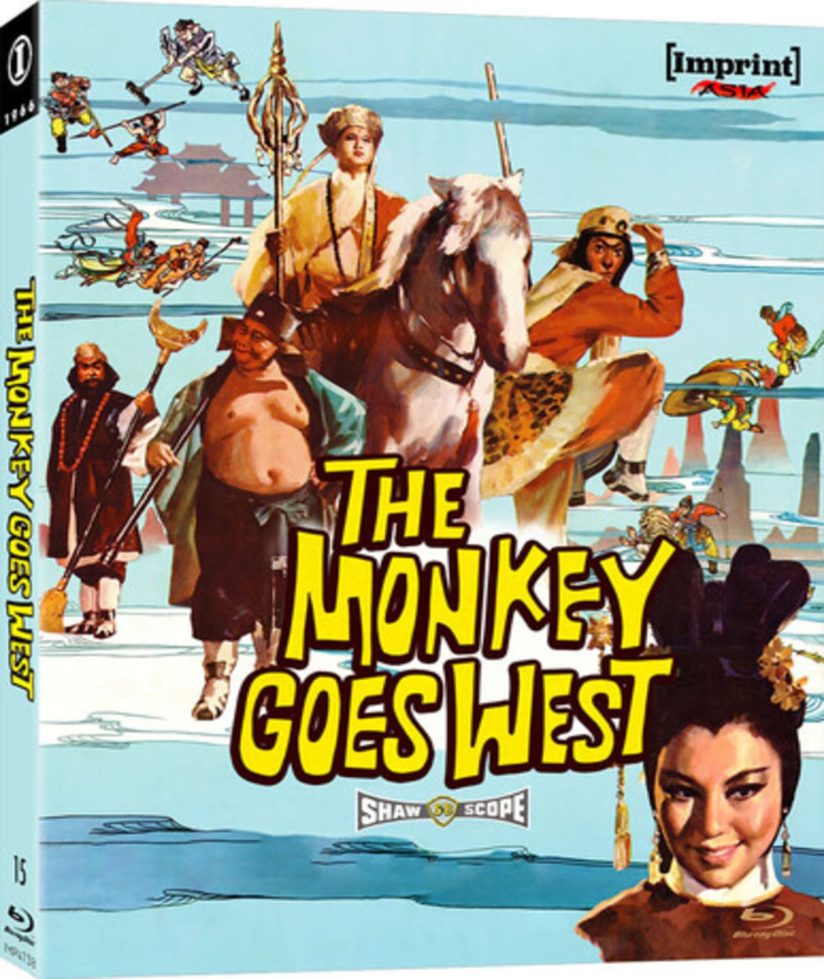 The Monkey Goes West - [Blu-ray]